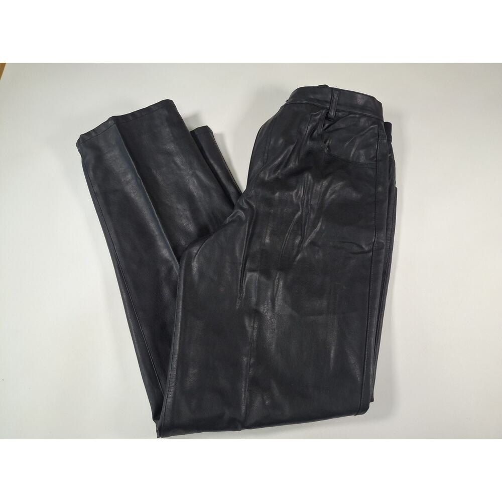Vintage Joan Walters Faux Leather Pants Size 14